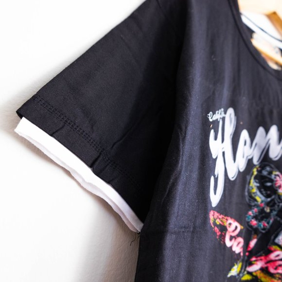 NWT Infinity Honolulu Hawaii Print Tee - Picture 4 of 6